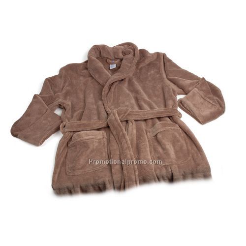 Coral Fleece Robe Stock