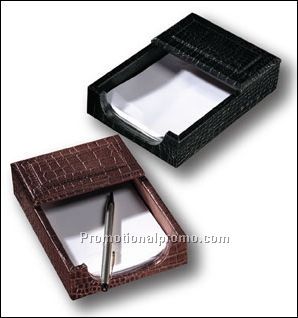 Croco Leather 4 x 6 Memo Case