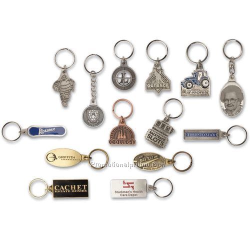 Custom pewter key chains