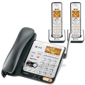 DECT 6.0 Digital Corded/Dual Cordless Answering System
