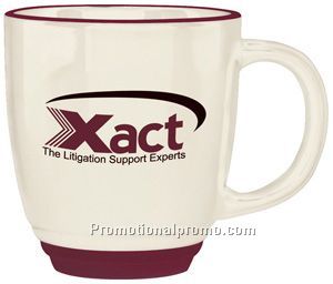 Diplomat Collection - 14 oz. Maroon/Almond