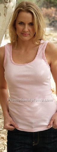 Double Rolling Raw Edge Tank