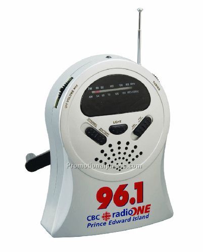 Dynamo Radio W/ Led Light