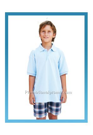 Easy Care Ring Spun Blend Youth Piqu59680Sport Shirt