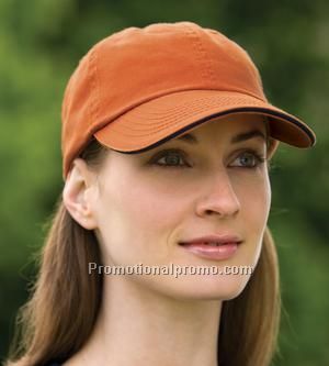 Enzyme Washed Sandwich Bill Cap