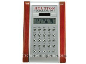 Executive solar desk calculator