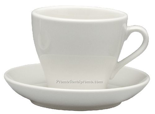 F-7 Cappuccino Coffee Mug with saucer 210 ml / 7 oz.