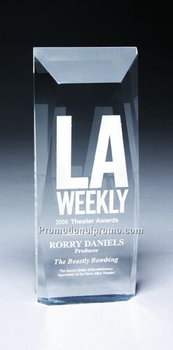 Faceted Obelisk Award