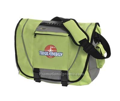 Fashion Soft Sided Briefcase - Green/Unprinted