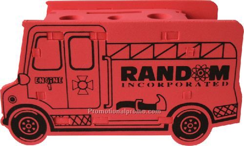 Fire Truck Shaped Foam Puzzle