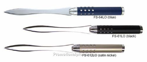 Flamboyant Letter Opener - Satin Nickel