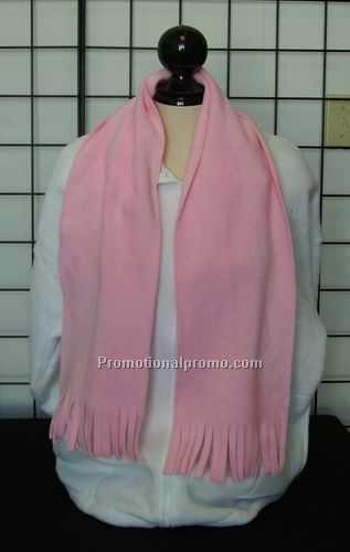 Fleece Scarf with Tassels
