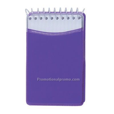GLOSSY PVC FLIP OPEN SPIRAL JOTTER