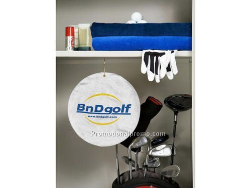 Hole-in-One Microfiber Suede Golf Towel