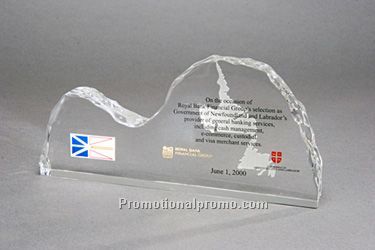 Ice Look Mountain - 7 x 4 x 1