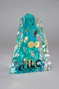 Ice Look Obelisk- 6 x 4 x 3