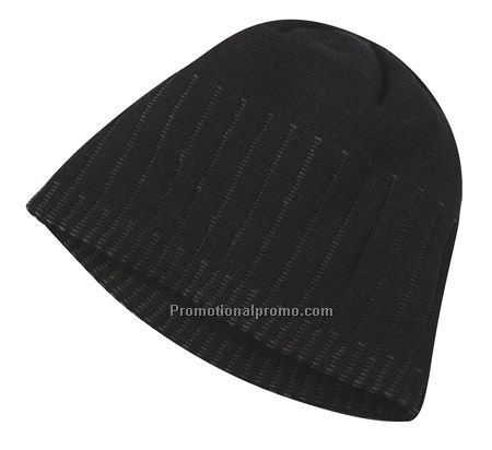Jacquard Stripe Acrylic Beanie
