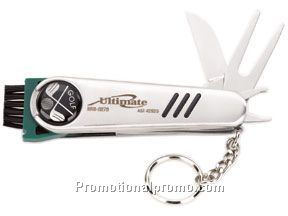 Key holder pro-golf 7 in 1 tool