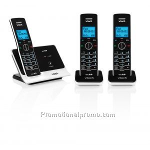 L-Series DECT 6.0Expandable two handset cordless phone system with digital answering device and caller ID