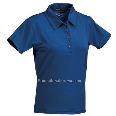 LADIES SOLID COLOUR GOLF SHIRT