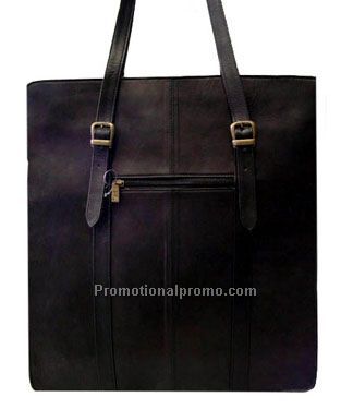 Ladies Tote Bag / Front Buckles / Cow Napa