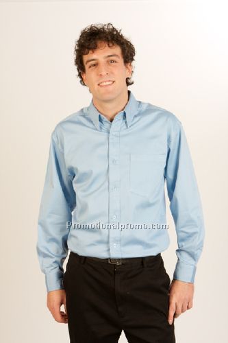 MEN37459 SOLID STRETCH DRESS SHIRTS