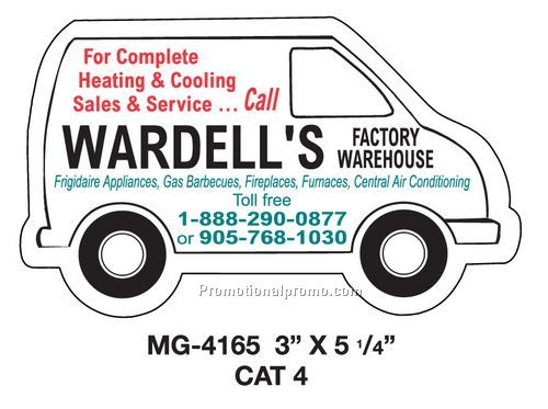 Magnet Stock Shape Van