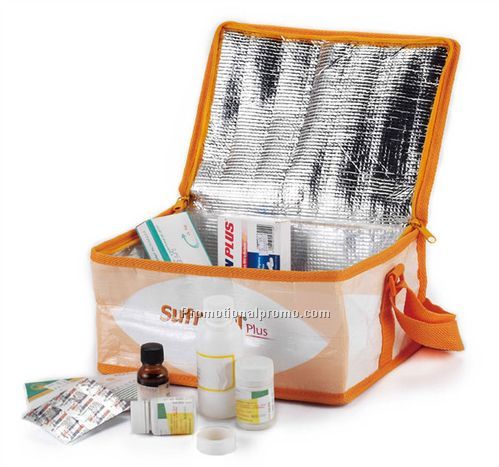 Medical transport cooler bag
