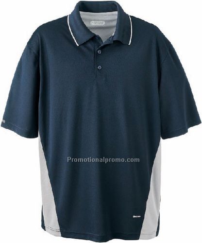 Men's Colour-blocked Pique Polo