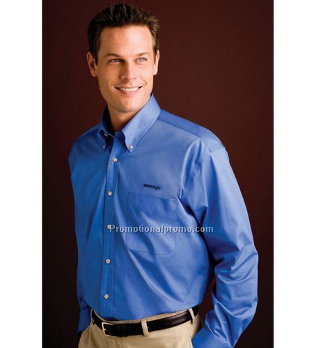 Men's S/S Wrinkle-Resistant Twill