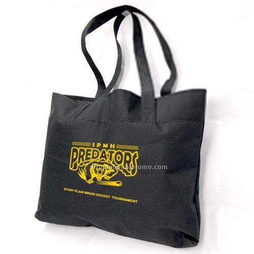 Metro tote - grey / black