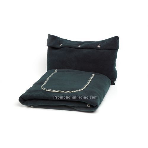 Micro Fleece Travel Cuddle Blanket Custom