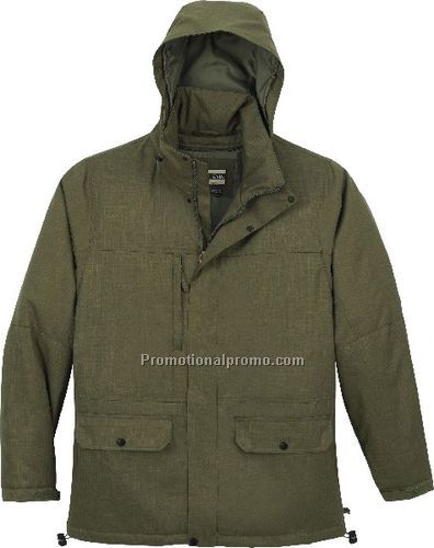 NEW MEN37459 RECYCLED POLYESTER INSULATED TEXTURED JACKET