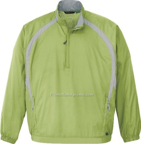 NEW MENS37408RECYCLED POLYESTER DOBBY LIGHTWEIGHT WINDSHIRT