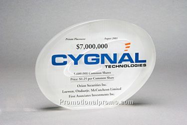 Oval Tombstone - 5 x 7 x 1