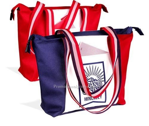 Patriotic Tote - red/white/navy