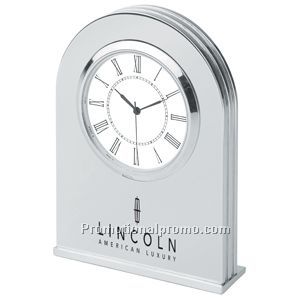 Platinum Dome Clock