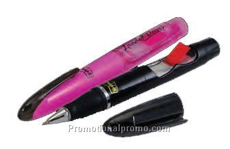 sticky 44576Flag Pen and Flag Highlighter Executive Gift Set - 2 Colour