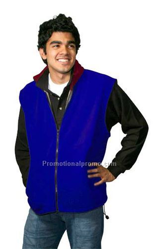 Premium Full Zip Fleece Vest