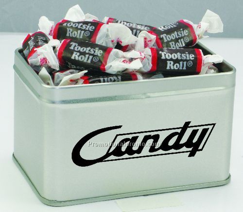 RECTANGLE TIN OF CANDY