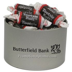 ROUND TIN OF CANDY