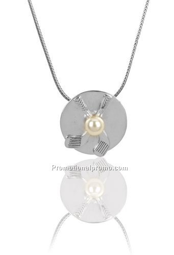 Real Pearl slider pendant