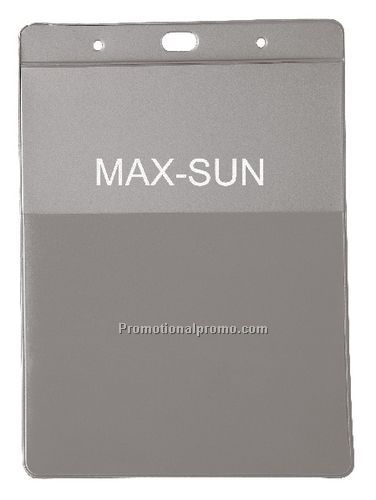 Recycled name badge holders