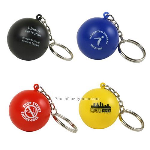 STRESS BALL KEY CHAIN