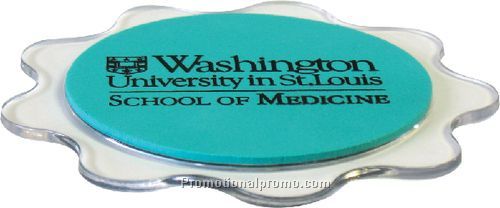 Scallop Edge Acrylic Coaster