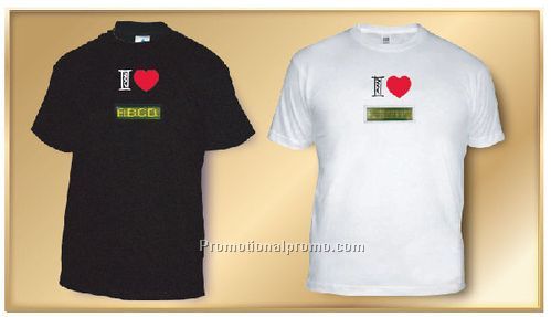 Scrolling Message T-shirt