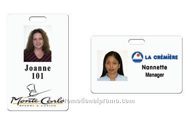 Security Badges 3 3/8" x 2 1/8"