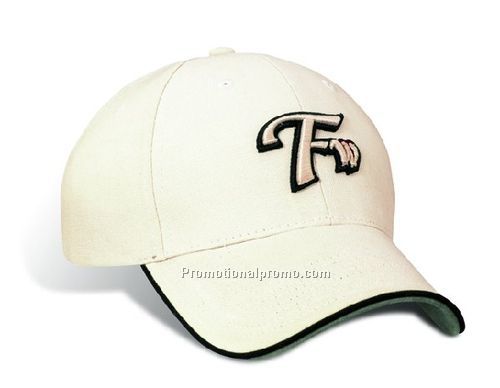 Semi-Low Fit, Heavyweight Brushed Canvas, Contrasting Upperpeak Piping