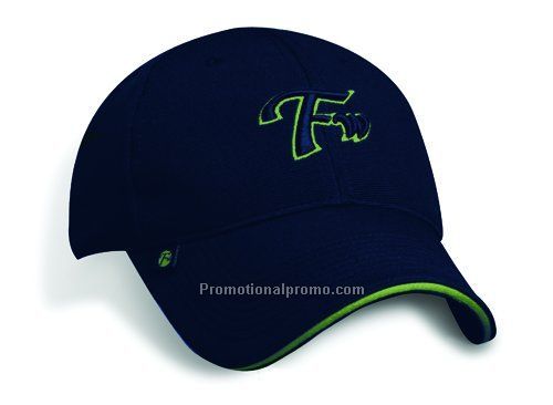 Semi-Low Fit, Spandex Stair Twill with Contrasting Sandwich Peak