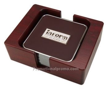 Set of 4 SARG with Walnut Stand